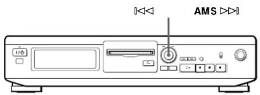 SONY MDSJE320 - Début d'enregistrement avec mémorisation préalable de 6 secondes de données audio (Enregistrement avec préstockage) - 2