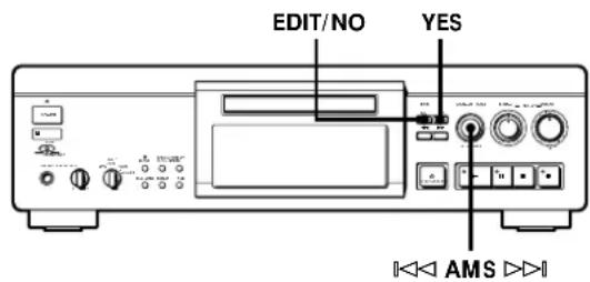 SONY MDSJA30ES - Combaison de plusieurs plages enregistrées (Fonction Combine) - 2