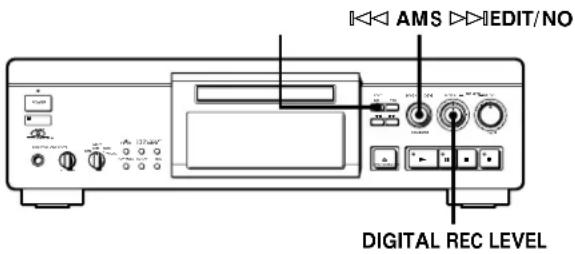 SONY MDSJA30ES - Conseils utiles pour l'enregistrement d'un MD sur une cassette - 1