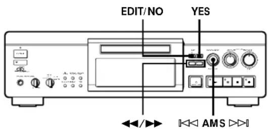 SONY MDSJA30ES - Dividing Recorded Tracks (Divide Function) - 2