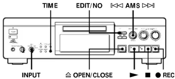 SONY MDSJA30ES - Conseils utiles pour l'enregistrement - 1