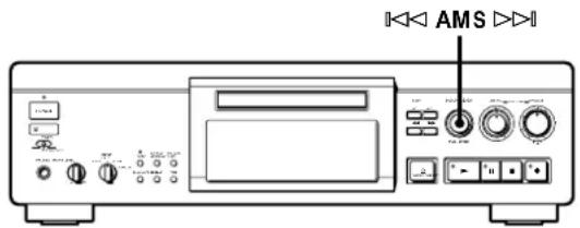 SONY MDSJA30ES - Début d'enregistrement avec mémorisation préalable de 6 secondes de données audio (Enregistrement avec préstockage) - 2