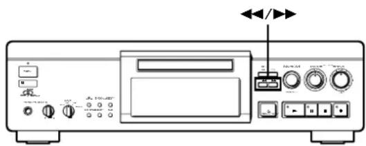 SONY MDSJA30ES - Localisation d'un point donné sur une plage - 1