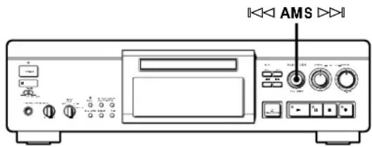 SONY MDSJA30ES - Enregistrement sur des plages préexistantes - 1