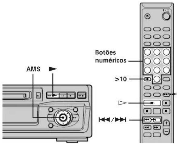 SONY MDSS40 - Leitura de uma faixa espécífica - 1
