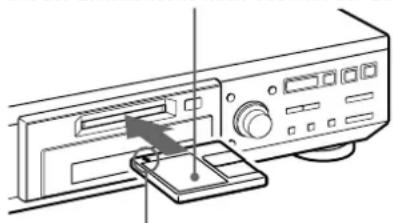 SONY MDSJE640 - Beschreibung der Frontplatte - 1
