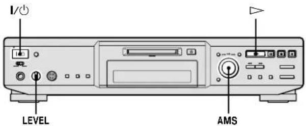SONY MDSJE640 - Lecture de MD - 1