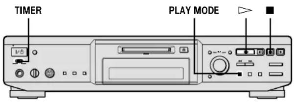 TIMER PLAY MODE