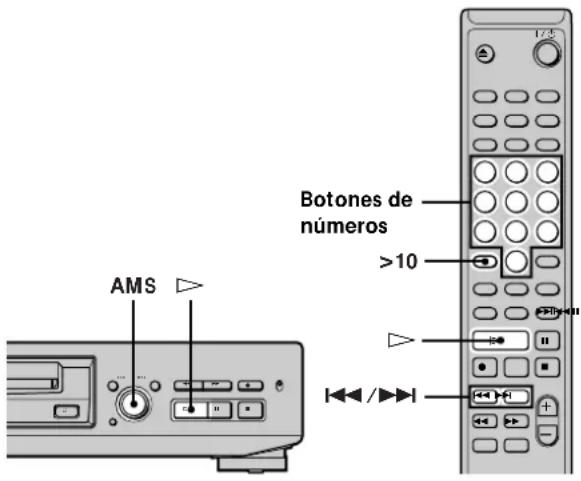 SONY MDSJE330 - Reproducción de una canción específica - 1