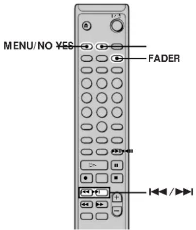 SONY MDSJE330 - Fondu à l'entrée et en sortie - 1