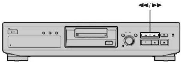 SONY MDSJE330 - Localisation d'un point particulier sur une plage - 1