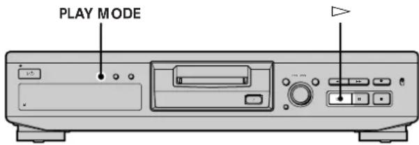 SONY MDSJE330 - Leitura das faixas numa ordem aleatória (leitura aleatória) - 1