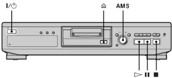 SONY MDSJE330 - Reproducción de un minidisco - 1