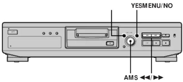SONY MDSJE330 - Edição dos MDs gravados - 1