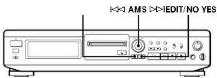 SONY MDSJE510 - (Función de borrado) - 1