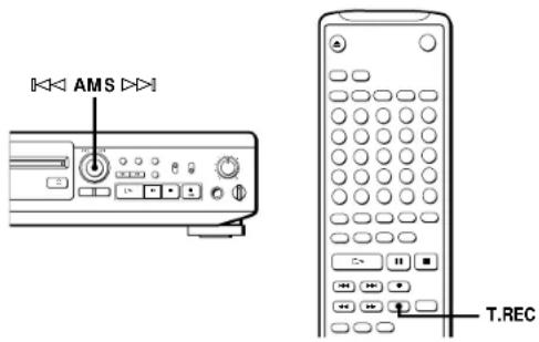 SONY MDSJE510 - Gravação iniciada com 6 segundos de dados de áudio pré-armazenados (gravação com início salvaguardado) - 2