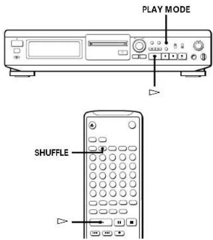 SONY MDSJE510 - Leitura em ordem aleatória (leitura aleatória) - 1