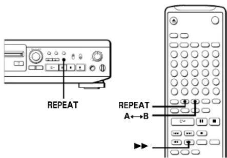SONY MDSJE510 - Leitura repetida de faixas - 1