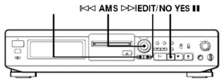 SONY MDSJE510 - División de canciones grabadas (Función de división) - 2