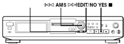 SONY MDSJE510 - Combinaison de plusieurs plages enregistrées (fonction COMBINE) - 2