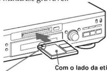 SONY MDSJE520 - Gravação de um MiniDisc - 2