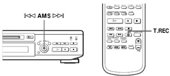 SONY MDSJE520 - Début d'enregistrement avec mémorisation préalable de 6 secondes de données audio (enregistrement avec préstockage) - 2