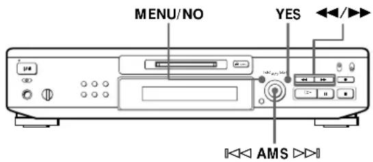 SONY MDSJE520 - Dividing Recorded Tracks (Divide Function) - 2
