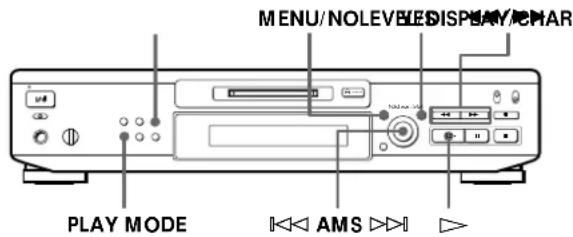 SONY MDSJE520 - Criação de seuis proprios programas (leitura programada) - 1