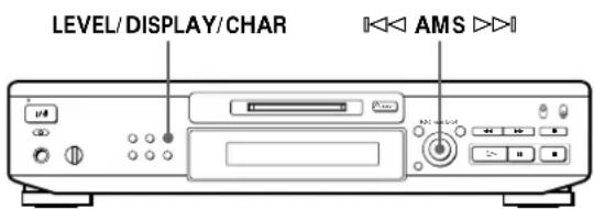 SONY MDSJE520 - Ajuste del nivel de grabación - 1