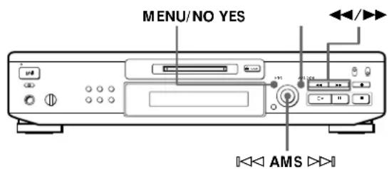 SONY MDSJE520 - Division d'une plage enregistrée (fonction divide) - 2