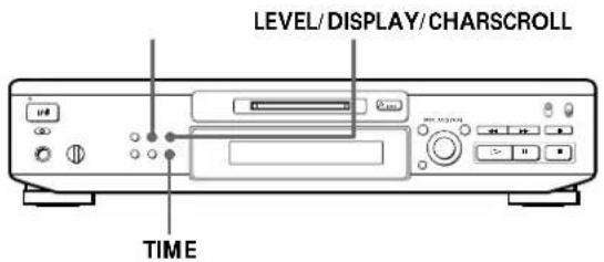 SONY MDSJE520 - Utilización del visualizador - 1