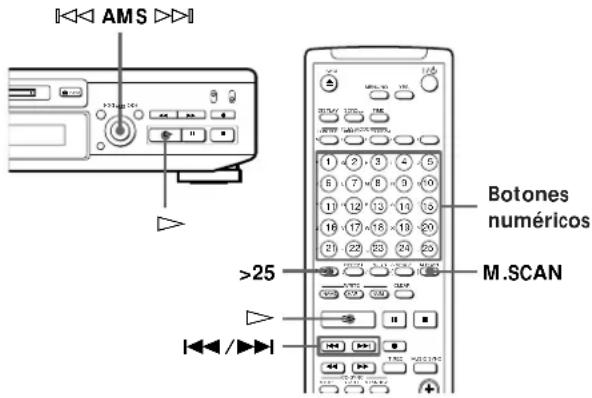 SONY MDSJE520 - Localization de una canción española - 1