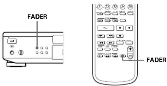 SONY MDSJE520 - Entrée et sortie en fondu (fondu) - 1