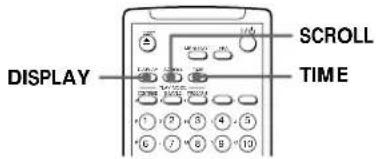 SONY MDSJE520 - Using the Display - 2