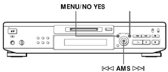 SONY MDSJE520 - Combinaison de plusieurs plages enregistrées (fonction combine) - 1