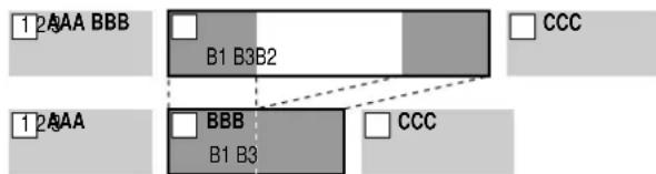 SONY MDSJB940 - Example: Erasing portion "B2" of the second track - 1