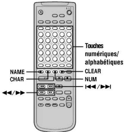 SONY MDSJB940 - Titrage d'une plage ou d'un MD (NAME) - 2