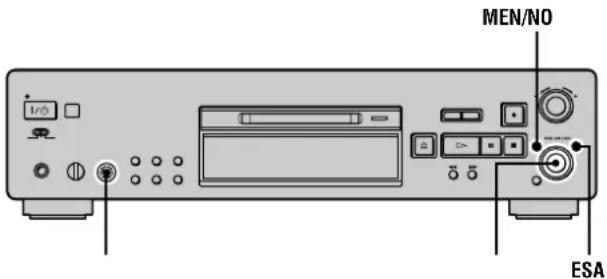 SONY MDSJB940 - Sélection d'une configuration de clavier - 1