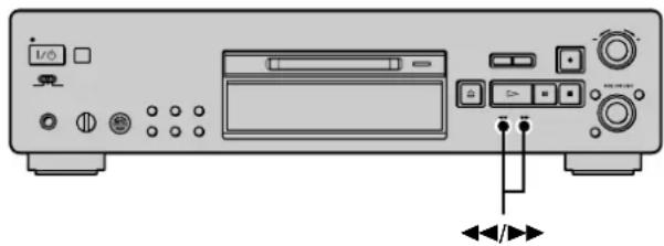 SONY MDSJB940 - Localisation d'un point donné d'une plage - 1