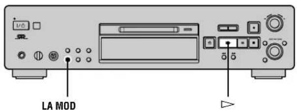 SONY MDSJB940 - Playing tracks in random order (Shuffle Play) - 1