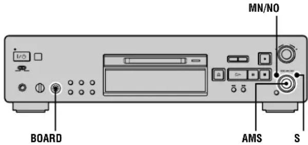 SONY MDSJB940 - Setting the keyboard - 1