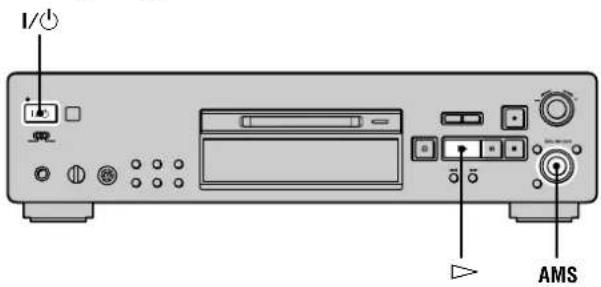 SONY MDSJB940 - Playing MDs - 1