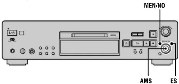 SONY MDSJB940 - Sélection du nombre de bits - 1