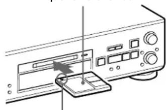 SONY MDSJB940 - Description du panneau avant - 1