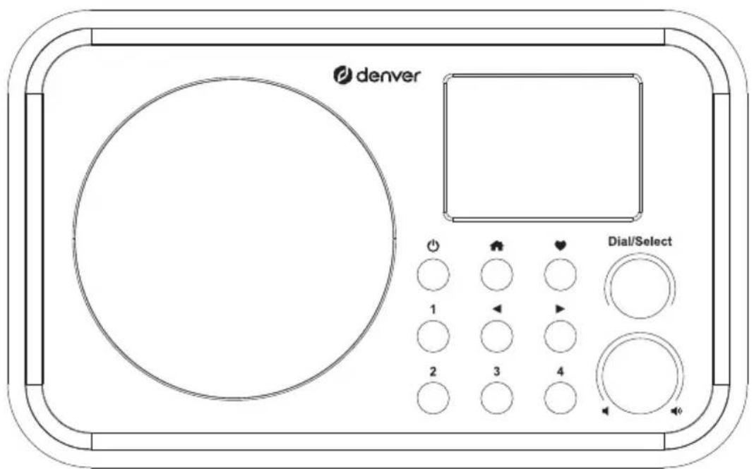DENVER IR140 - Radio Internet - 1