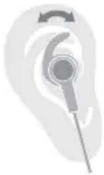 HUAWEI AM61 - Elección de los tapones de auriculares y uso de los auriculares - 3
