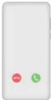 HUAWEI AM61 - In timpul unui apel - 2