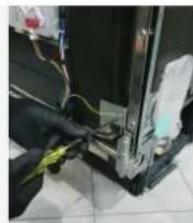 HOOVER HDSN 1L380PB17 - BISAGRA DE LA PUERTA - 12