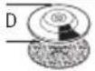 BOSCH GWS 750100 Professional - Accessoires de meulage admissibles - 2