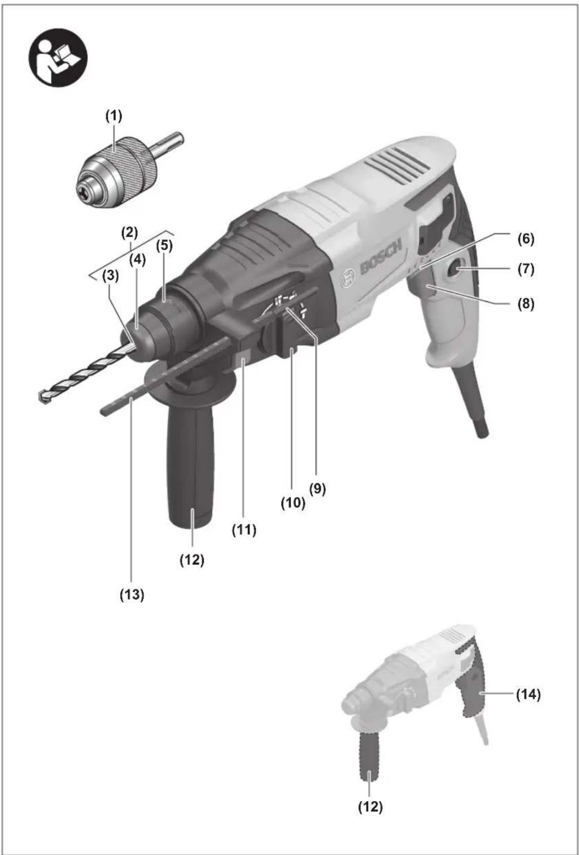 BOSCH GBH 221 Professional - 1